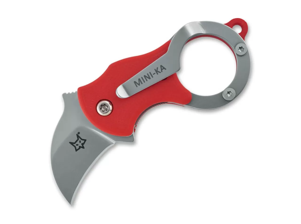 Fox Knives Mini-Ka Red Sandblasted Clearance