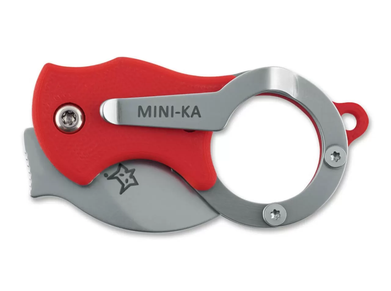 Fox Knives Mini-Ka Red Sandblasted Clearance