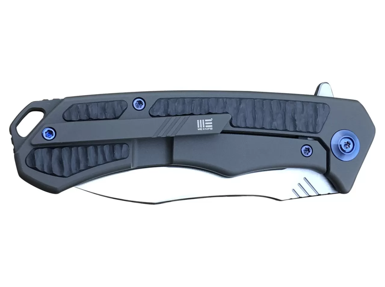 WE Knife Minitor 801F Black / Stonewash Flash Sale