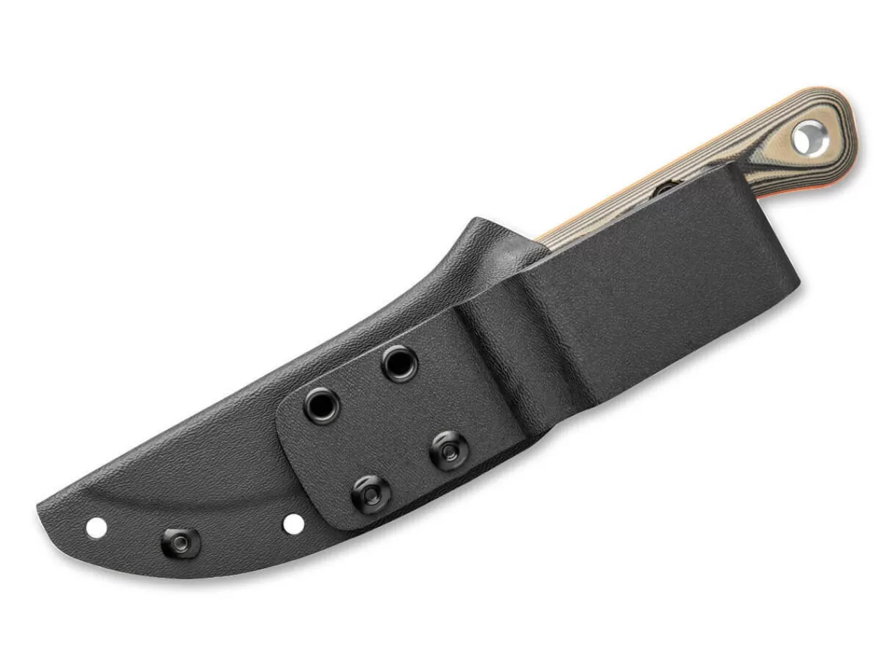 TOPS Knives Jagdmesser<Muley Combo Kydex Sheath Tan Black G10