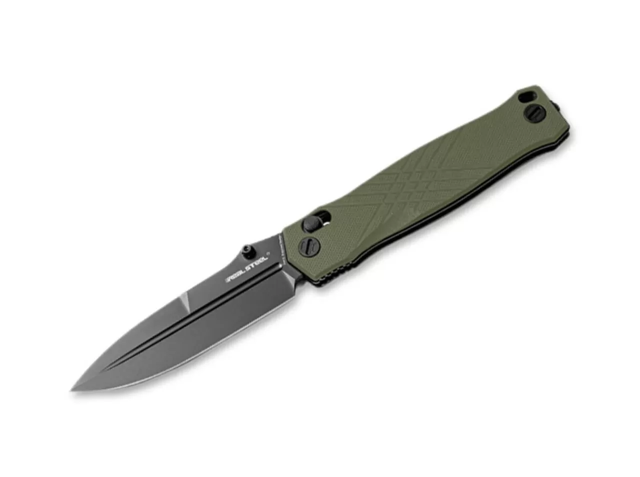 Real Steel Muninn G10 Od Green Black Blade Online