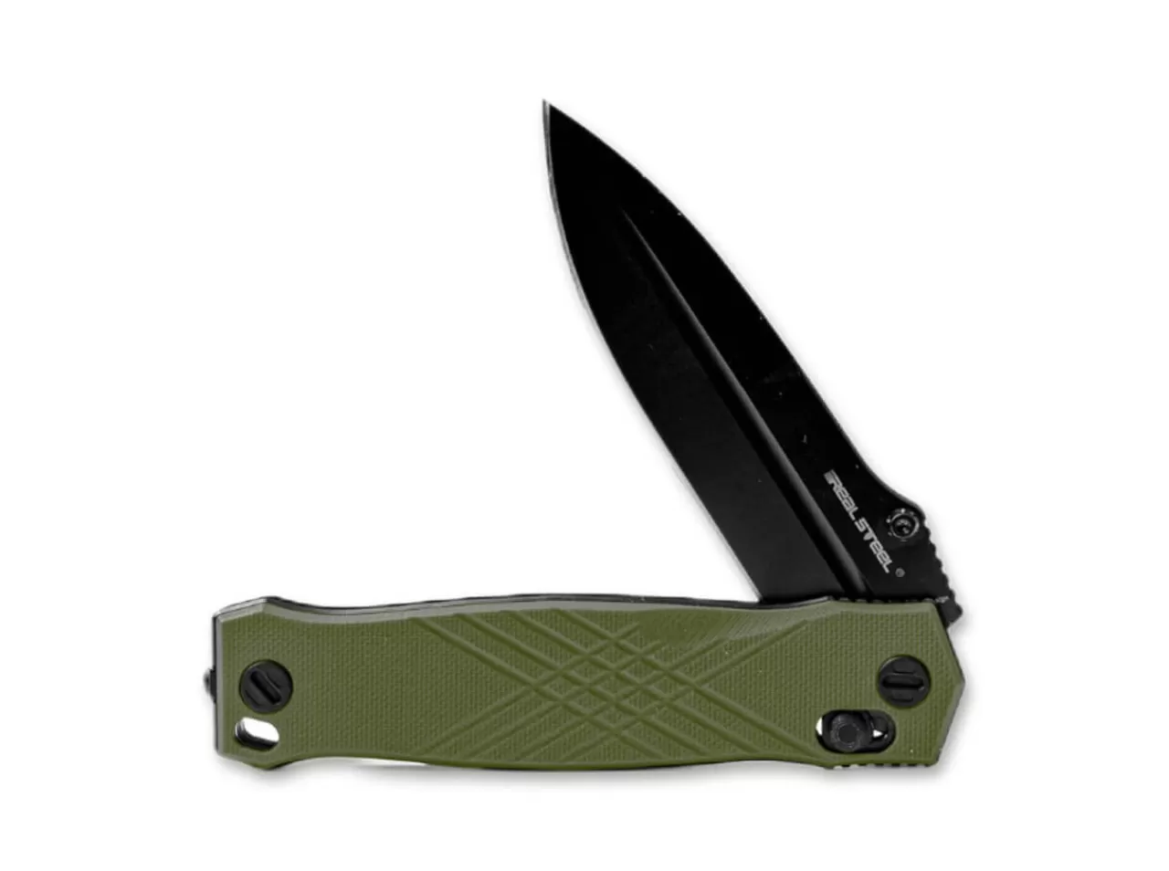 Real Steel Muninn G10 Od Green Black Blade Online