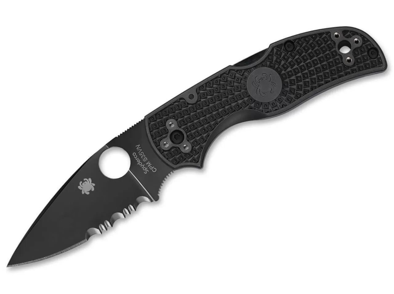 Spyderco Native 5 All Black Combination Best