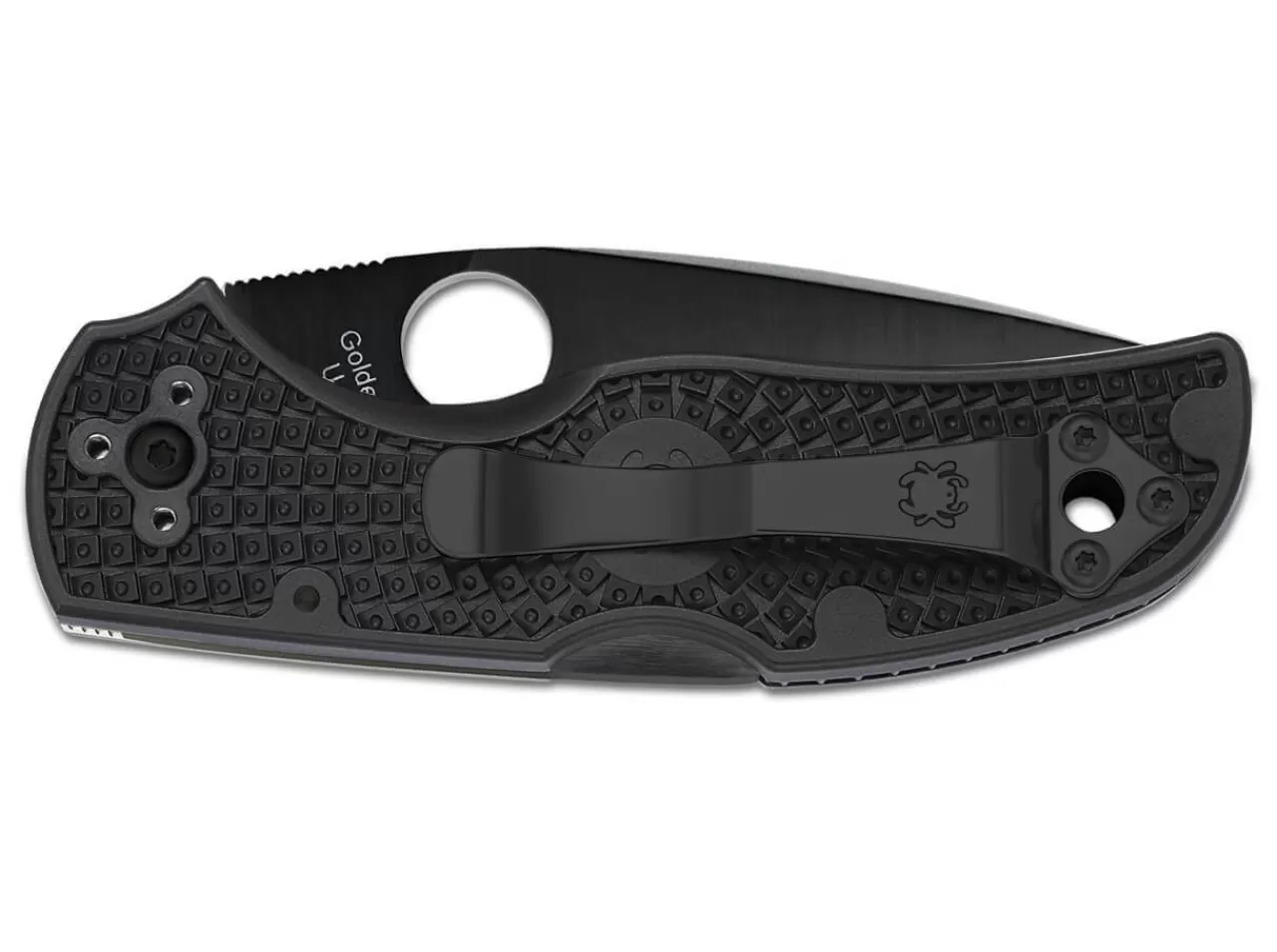 Spyderco Native 5 All Black Combination Best