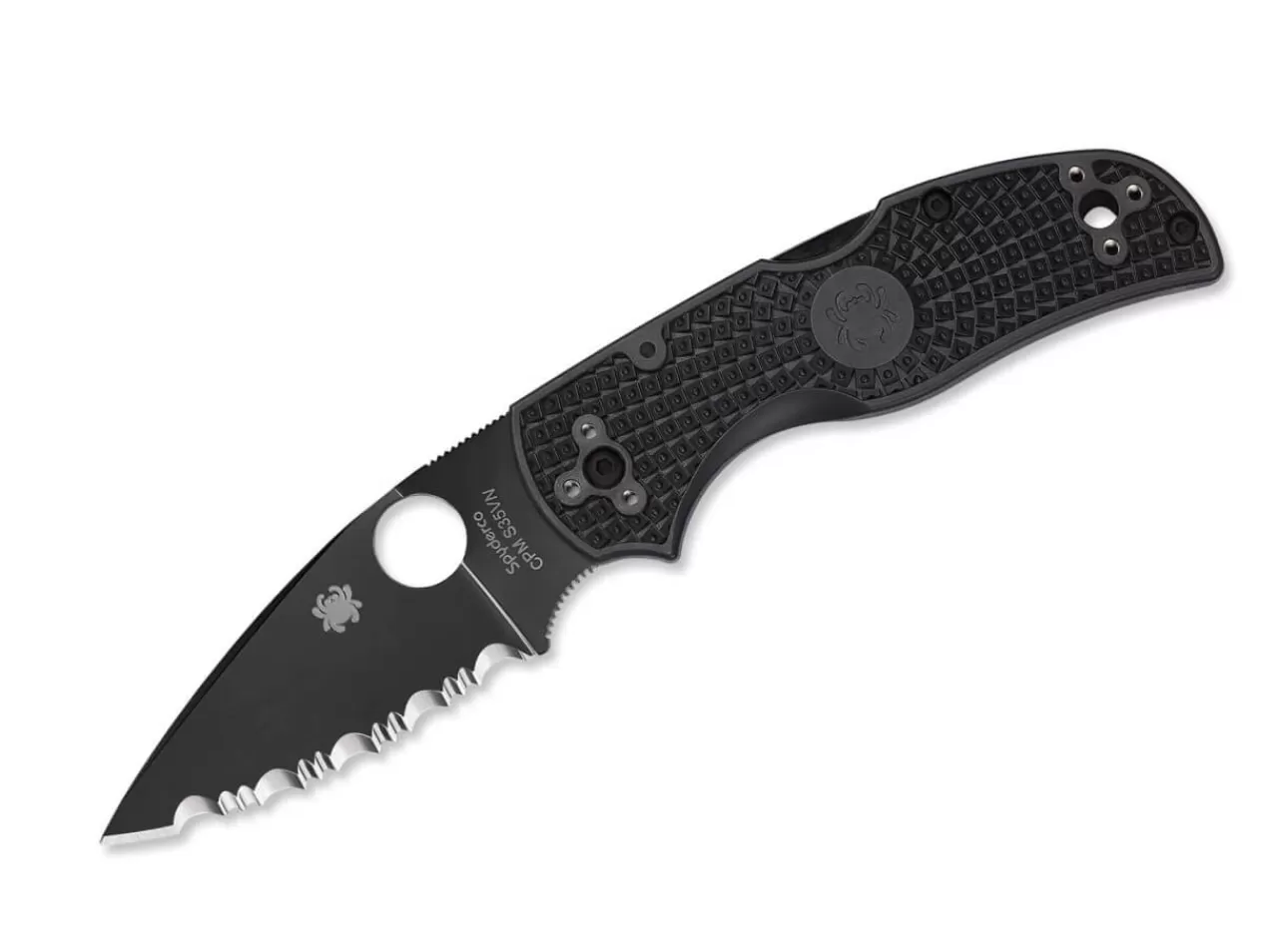 Spyderco Native 5 All Black Serrated Best