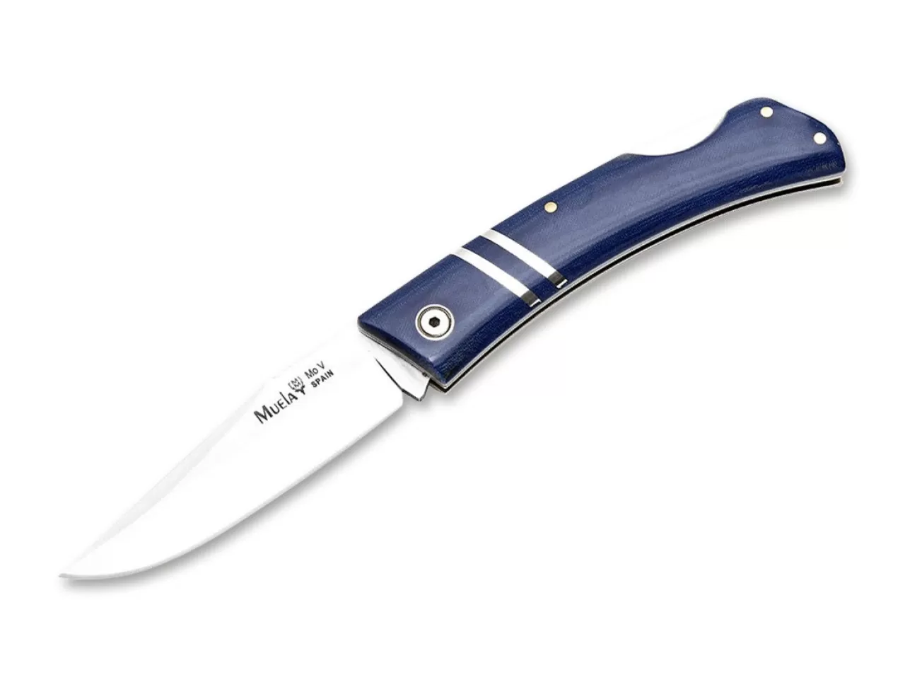 Muela Navaja Micarta Blau New