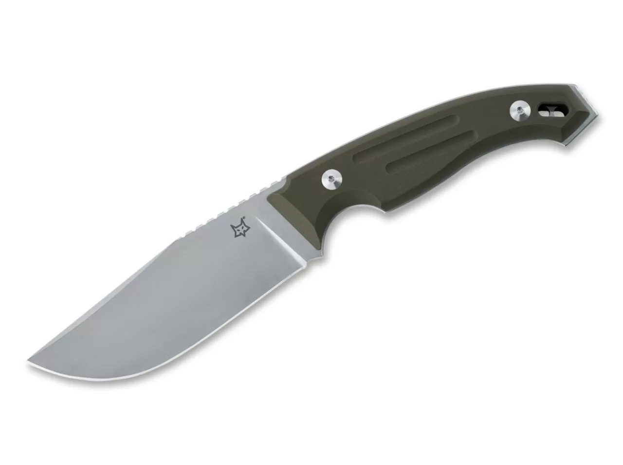 Fox Knives Outdoormesser<Octopus Vulgaris Green G10