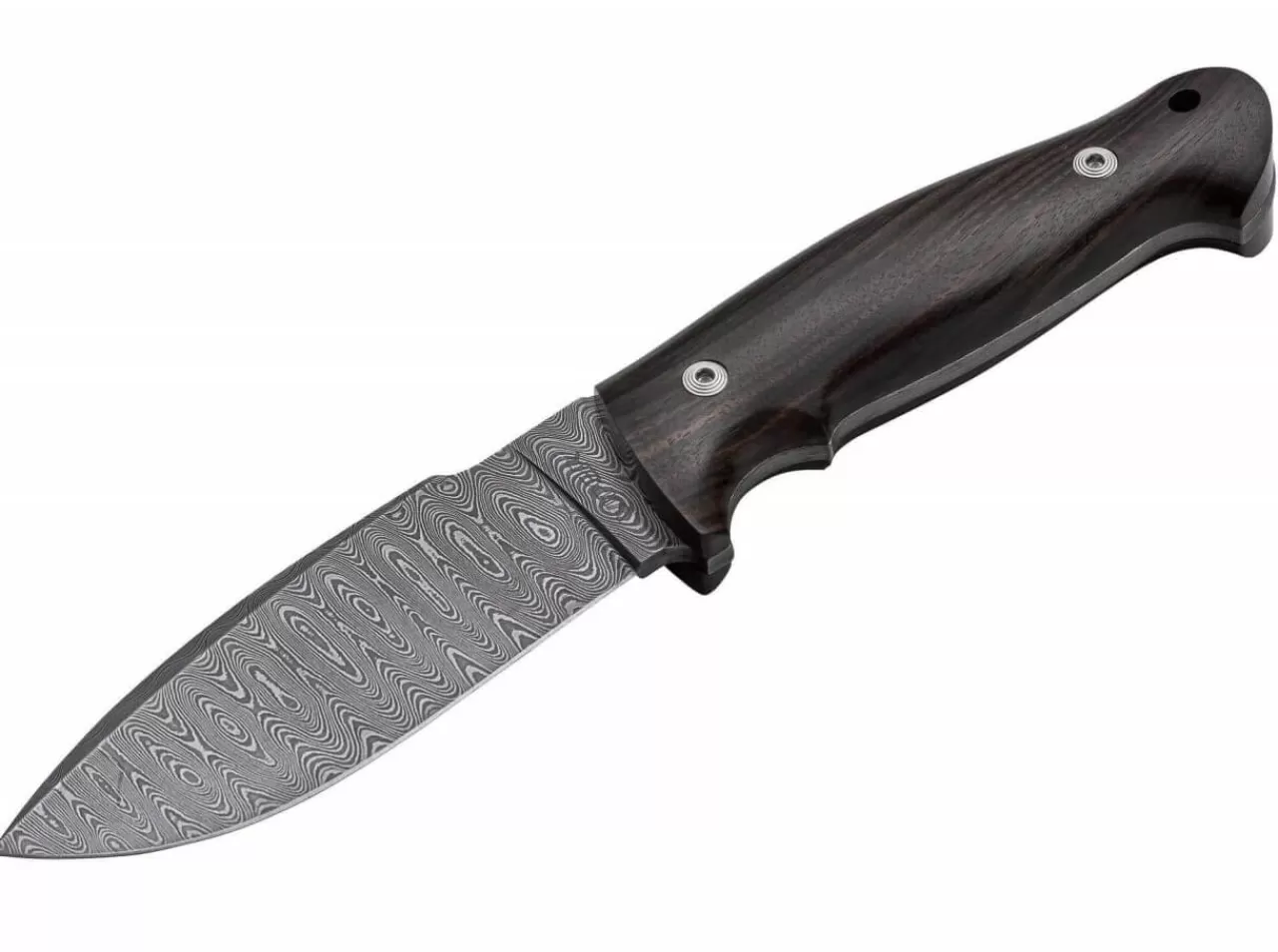 Viper Jagdmesser<Orion Damascus Ebony