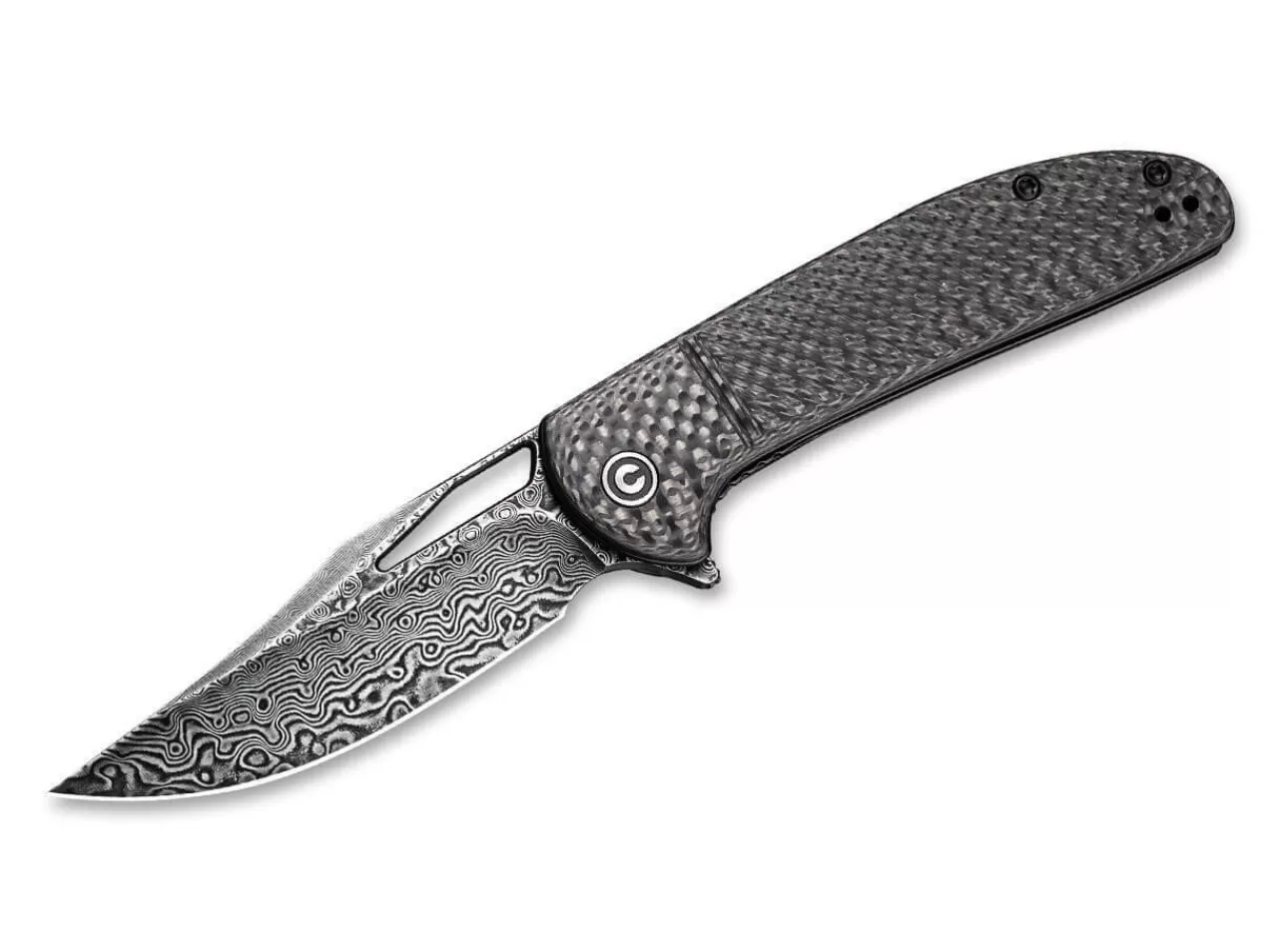 CIVIVI Ortis Damascus Carbon Clearance