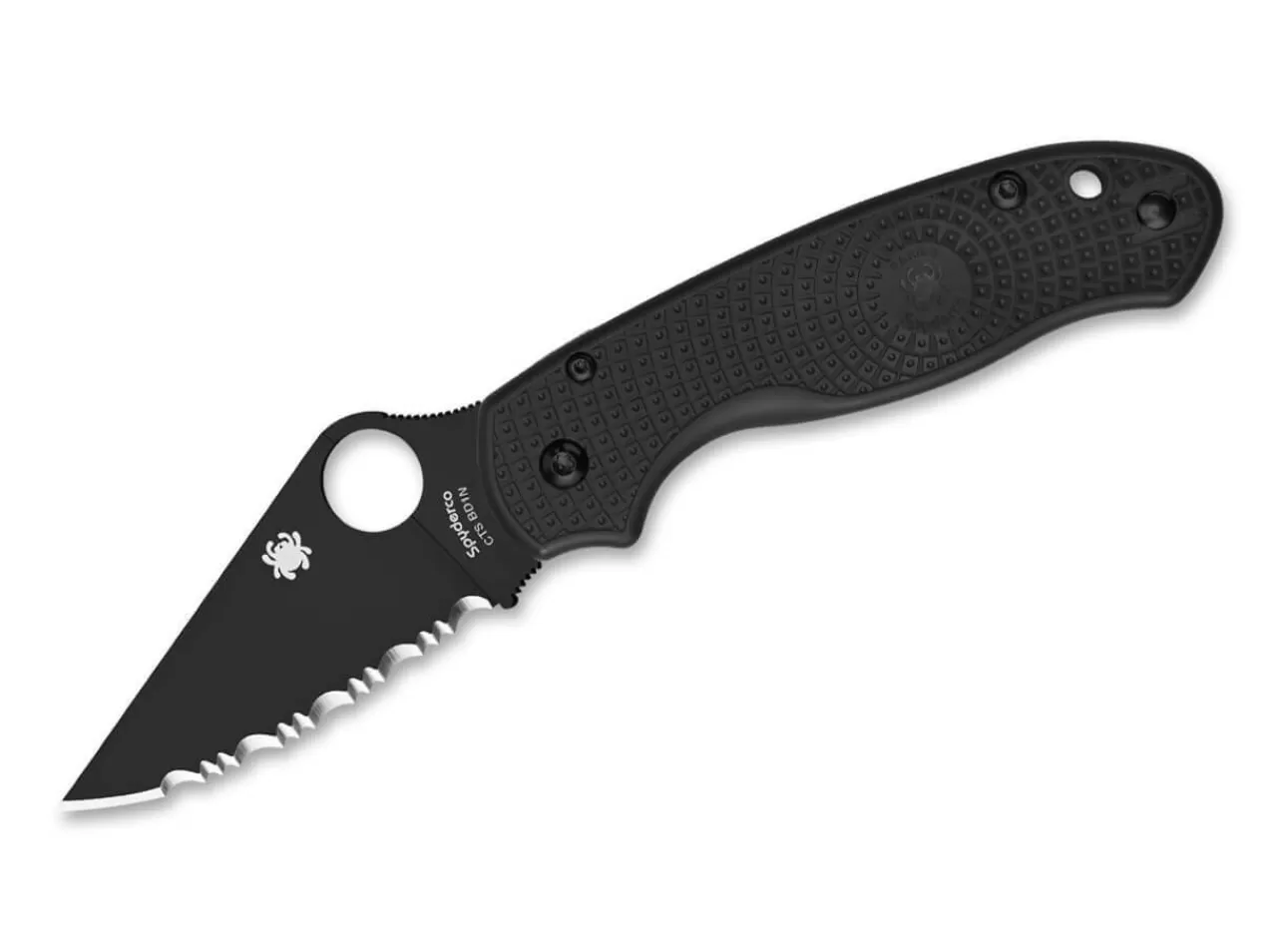 Spyderco Para 3 Lightweight All Black Sale