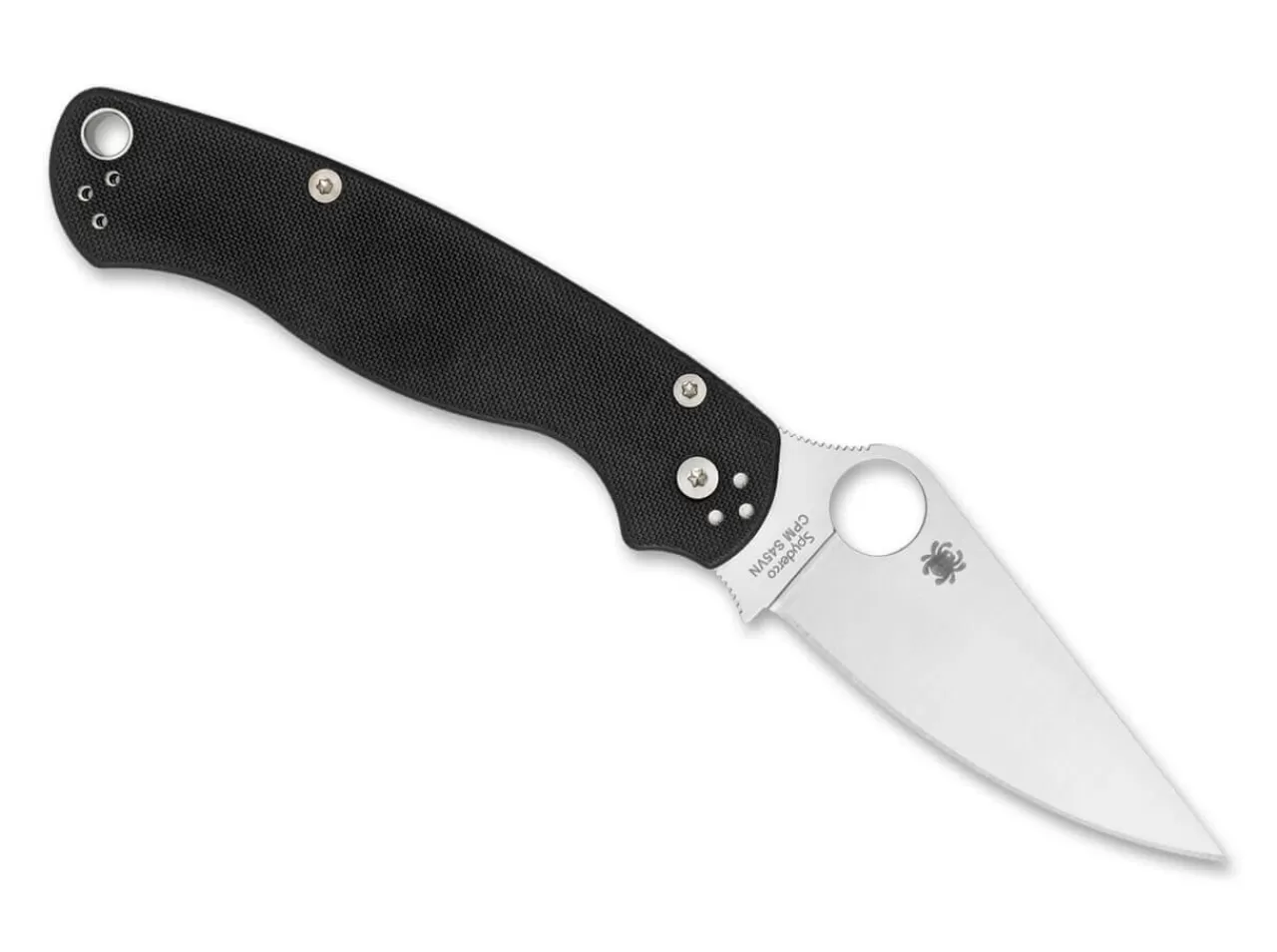 Spyderco Para Military 2 Black G10 Left Cheap