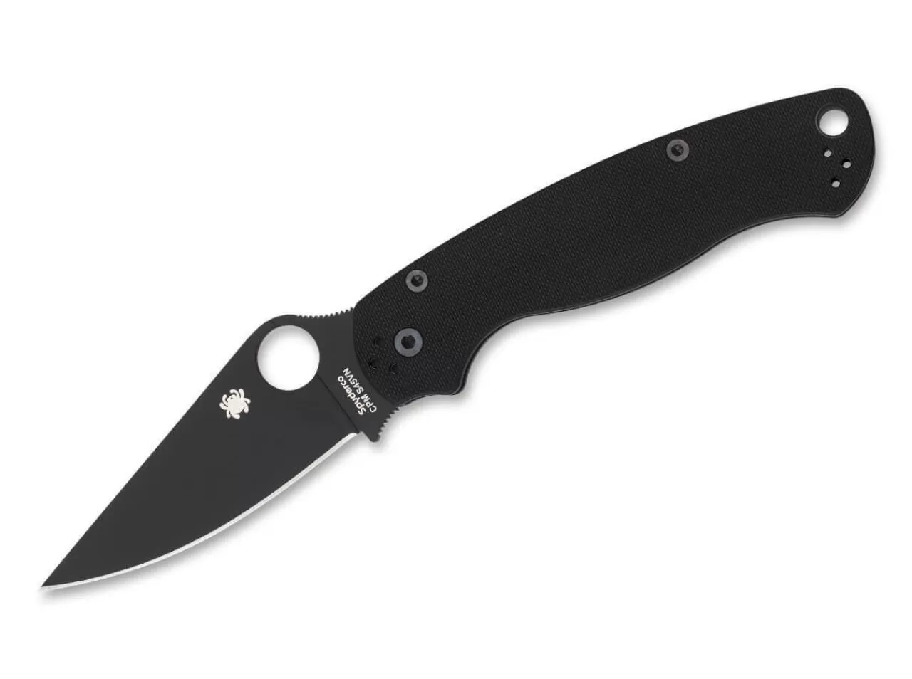 Spyderco Para-Military 2 Black G10 Plain Sale