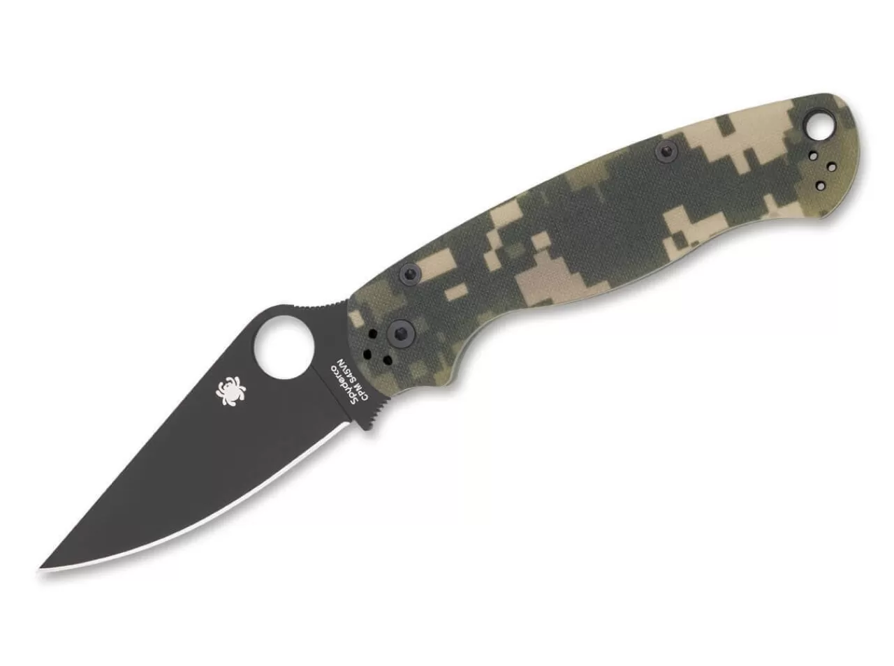 Spyderco Para-Military 2 Digital Camo G10 Black Shop