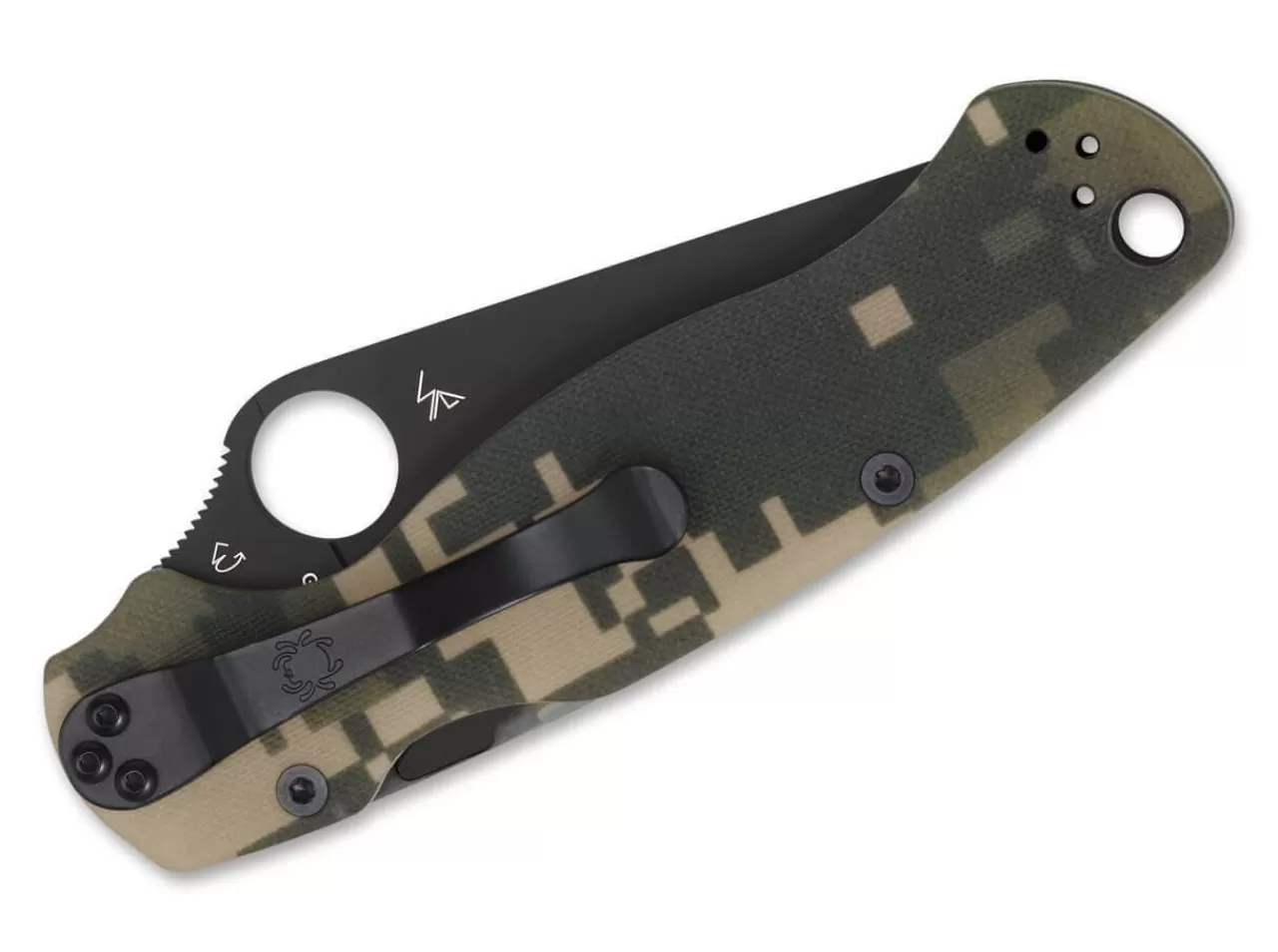 Spyderco Para-Military 2 Digital Camo G10 Black Shop