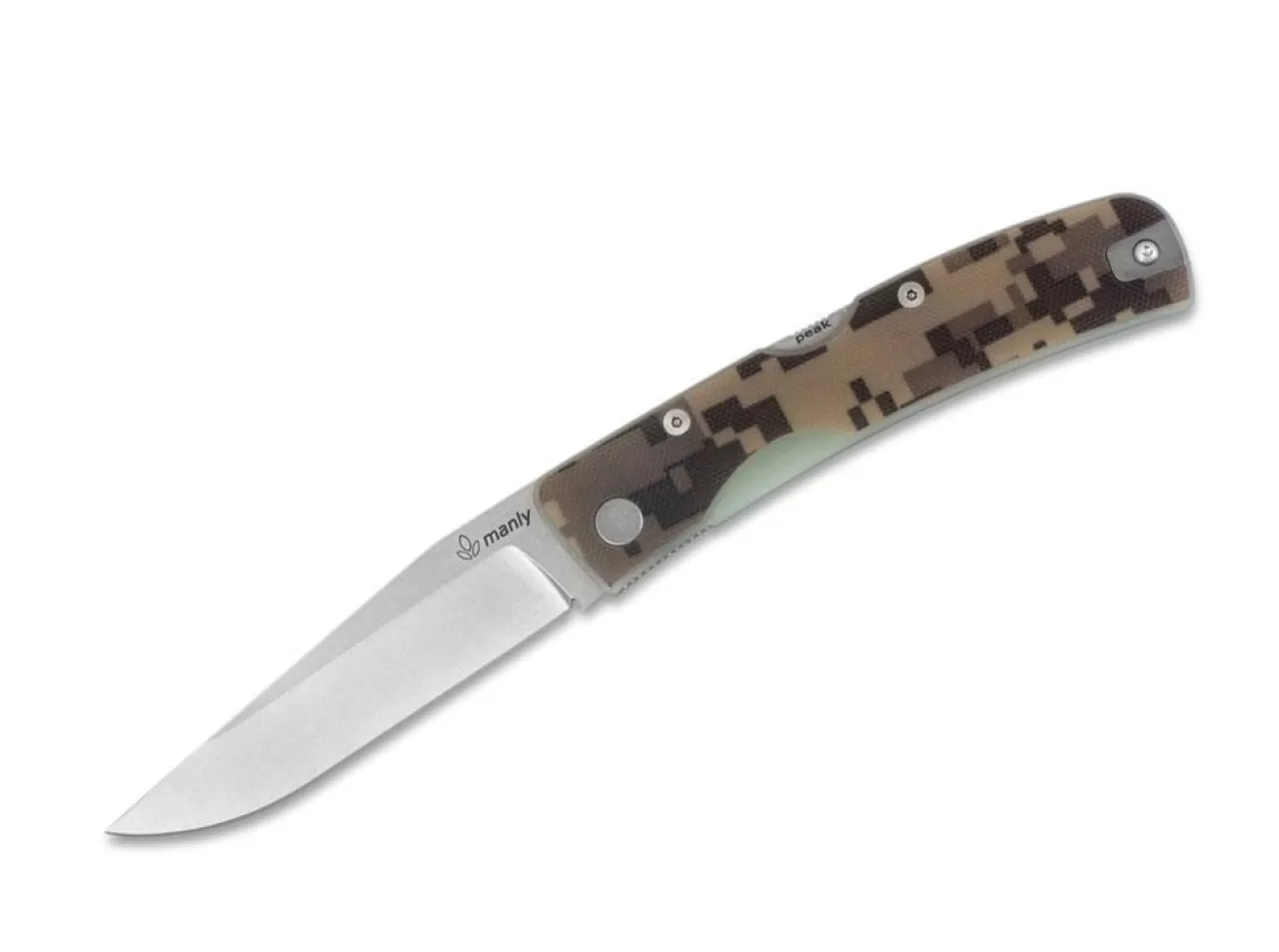 Manly Peak Cpm S-90V Desert Camo Two Hand Opening Fashion