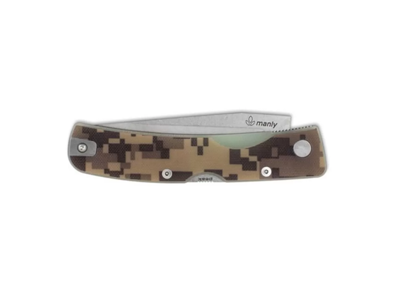 Manly Peak Cpm S-90V Desert Camo Two Hand Opening Fashion