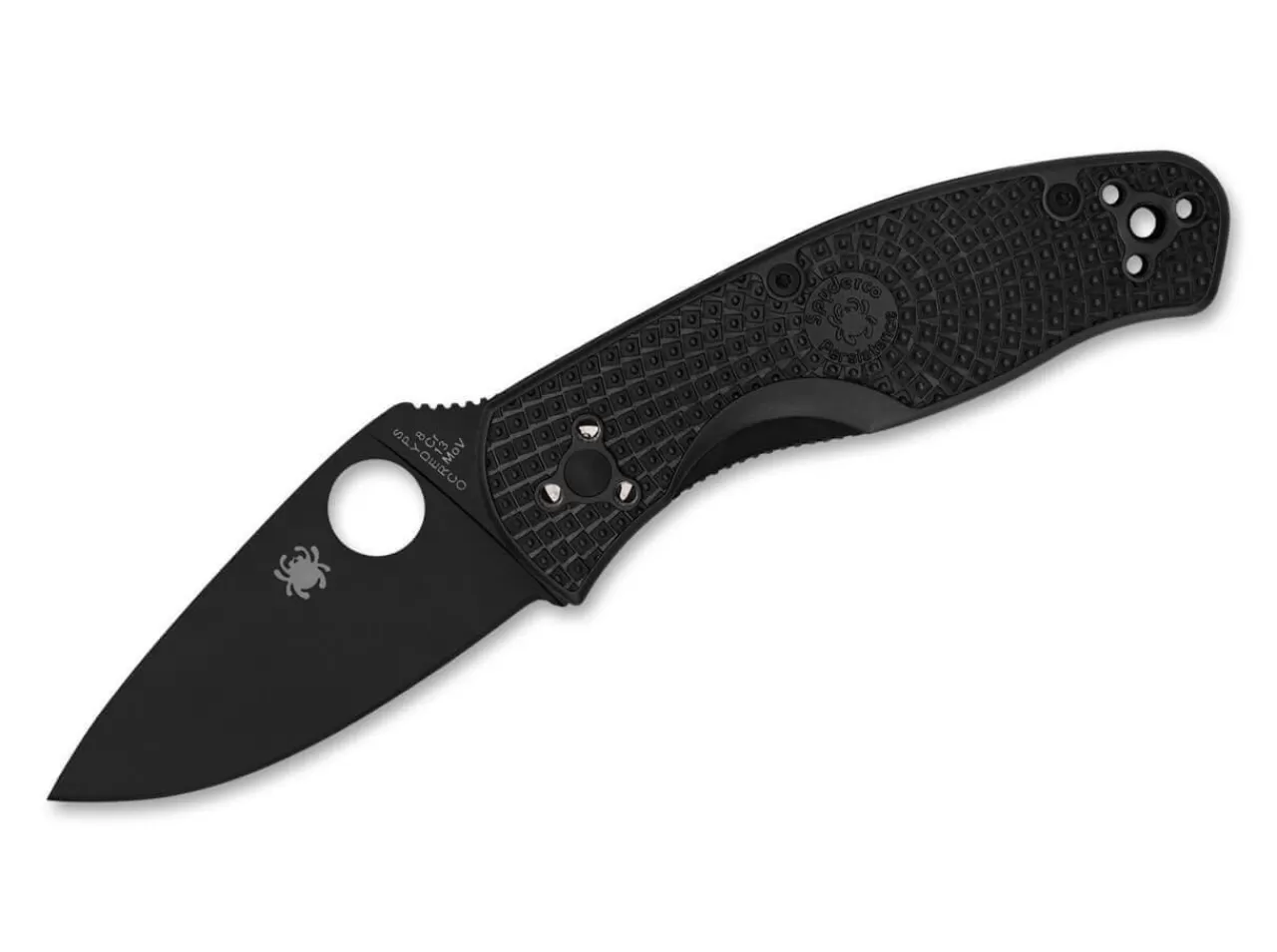 Spyderco Persistence Lightweight All Black Plainedge Hot