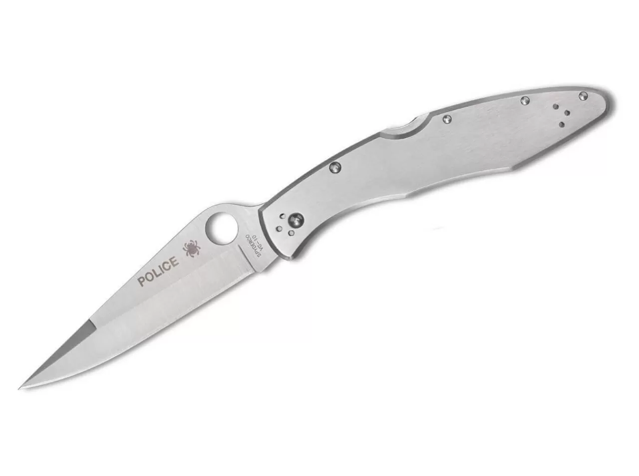 Spyderco Police Plain Hot