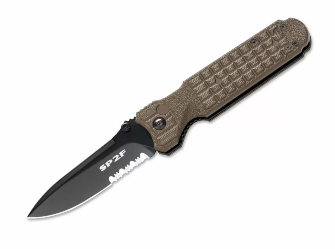 FKMD Predator Ii Desert Serrated Outlet