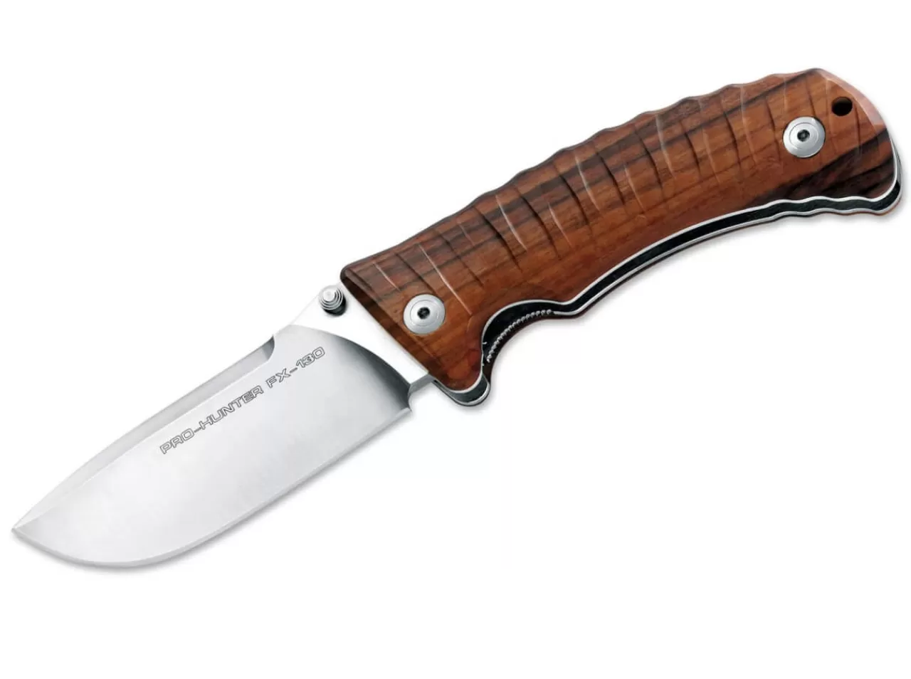 Fox Knives Pro Hunter Folder Wood Flash Sale