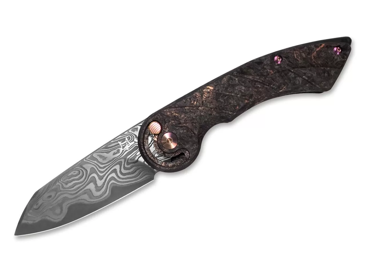 Fox Knives Radius Cf Damascus Cheap