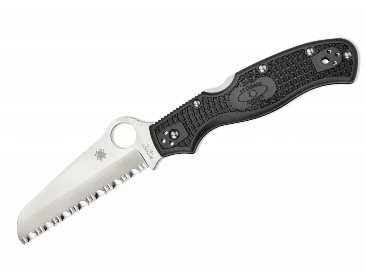 Spyderco Rescue 93Mm Black Shop