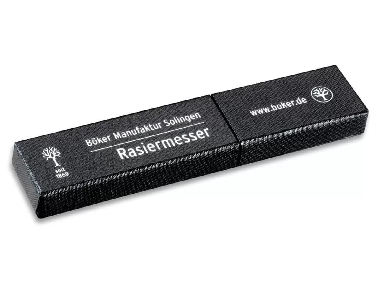 Böker Manufaktur Solingen Rasiermesser Mit Rundkopf<Reuzel All Black 5/8"