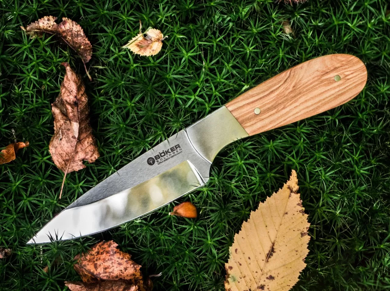 Böker Manufaktur Solingen Outdoormesser<Rocky Ridge Hunter Olive