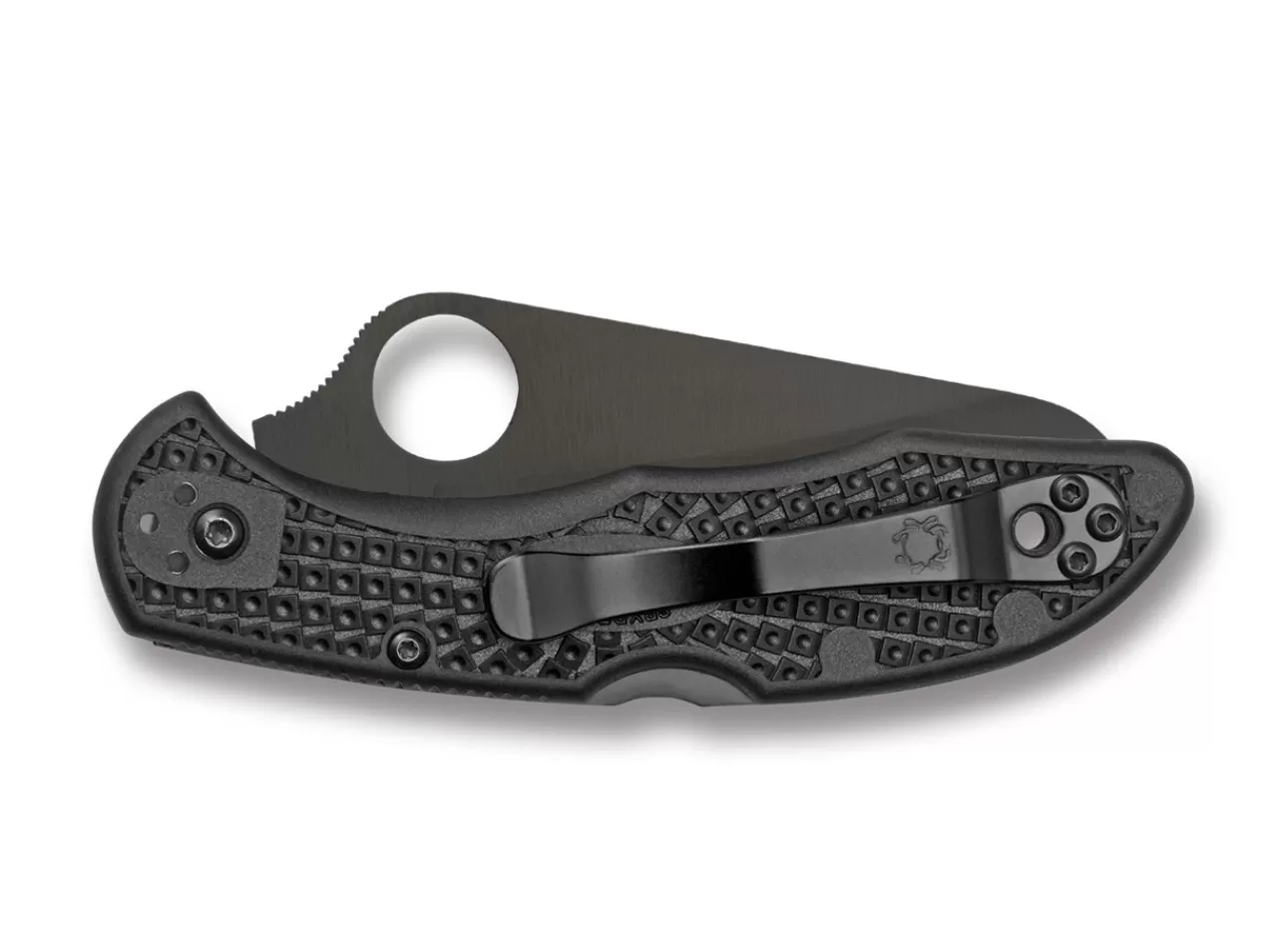 Spyderco Salt 2 Black Plain Discount