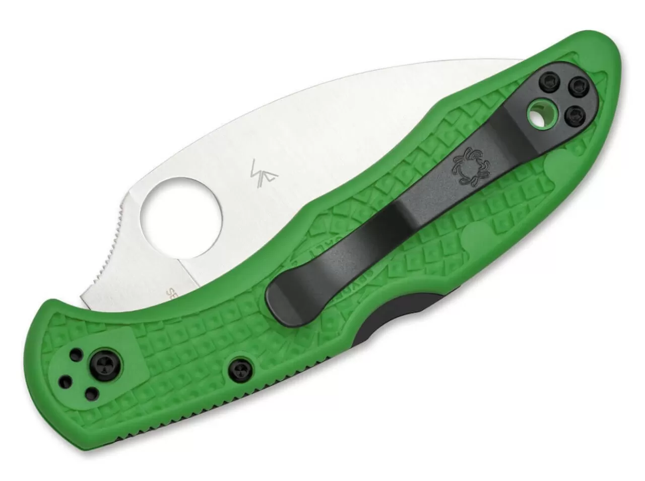 Spyderco Salt 2 Wharncliffe Serrated Lc200N Green New