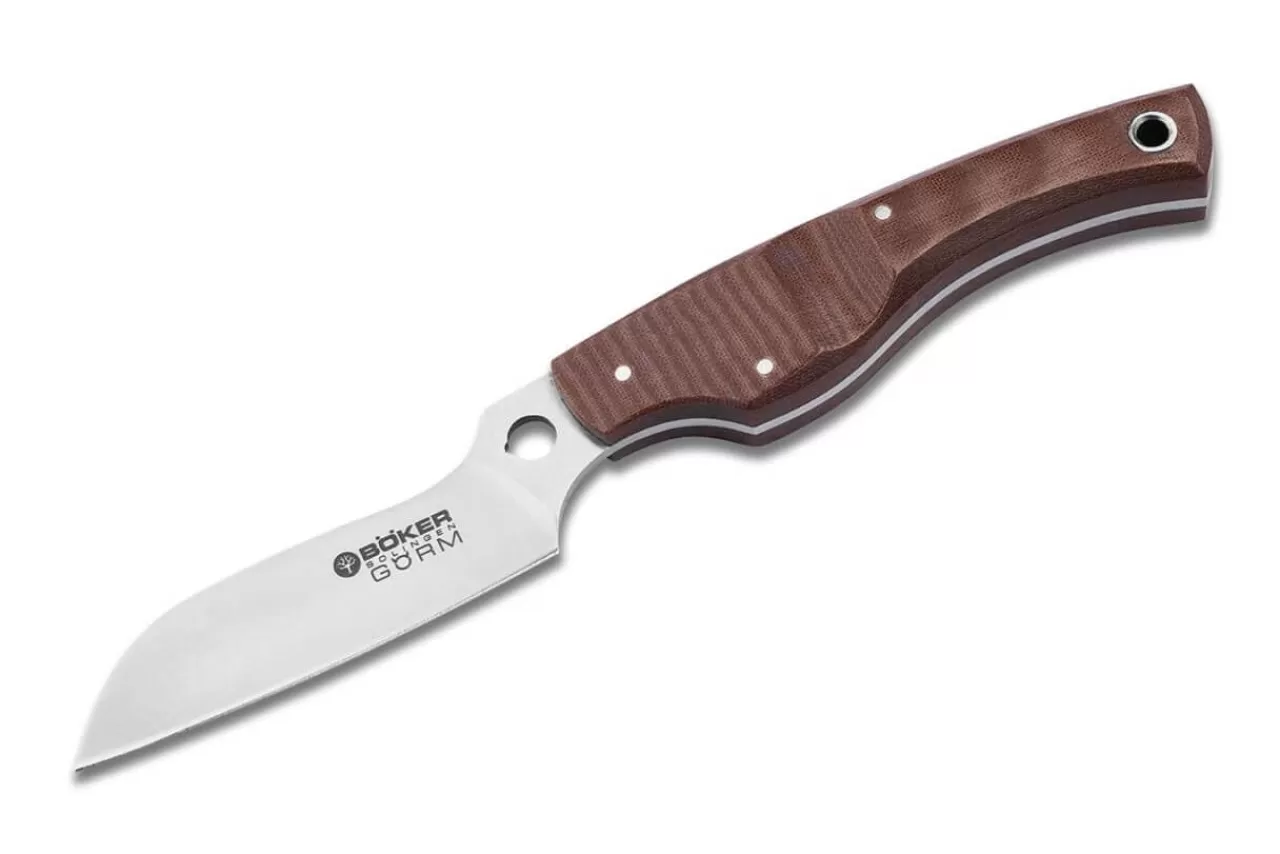 Böker Manufaktur Solingen Schälmesser<Schälmesser Micarta Braun