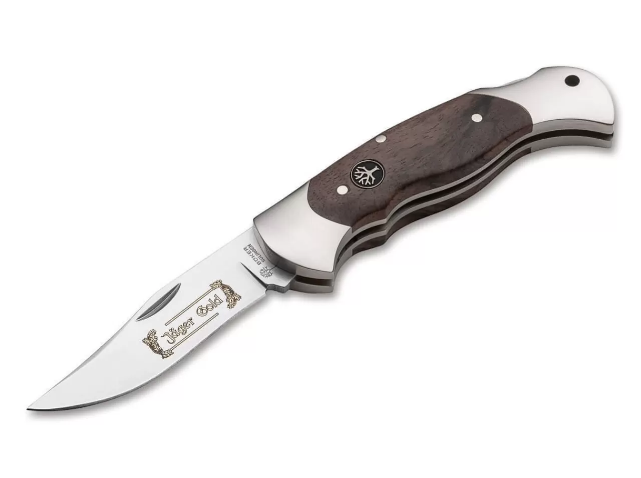 Böker Manufaktur Solingen Scout Jager Gold Flash Sale