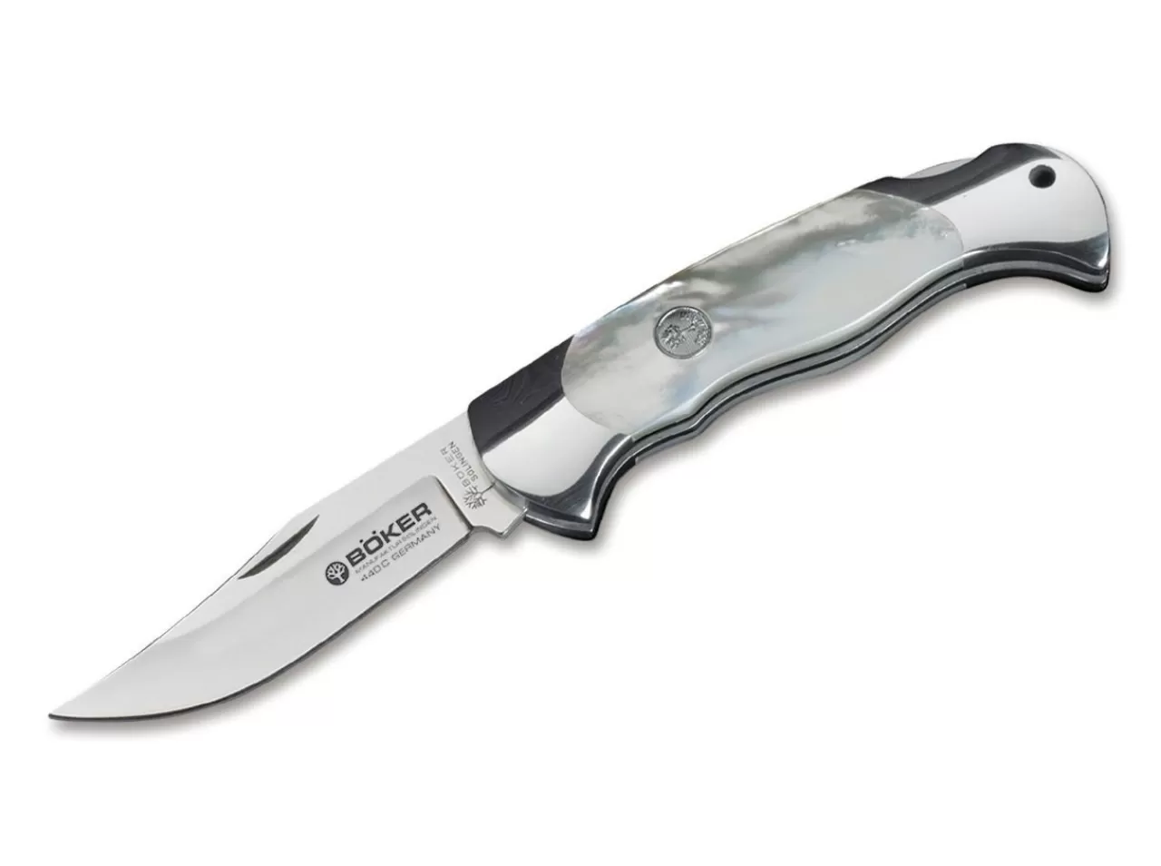 Böker Manufaktur Solingen Scout Mother Of Pearl Flash Sale