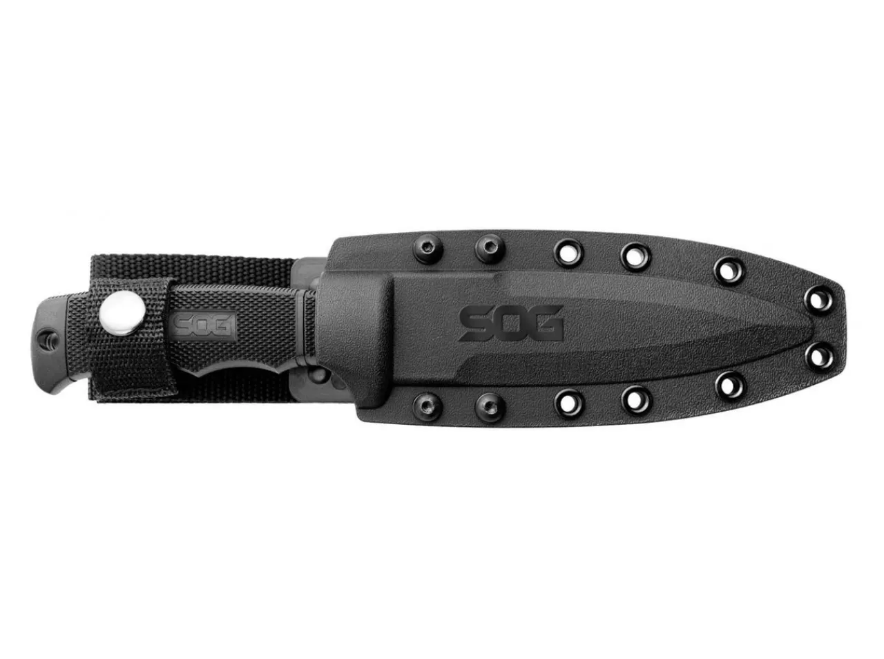 SOG Outdoormesser<Seal Pup Elite Black Plain