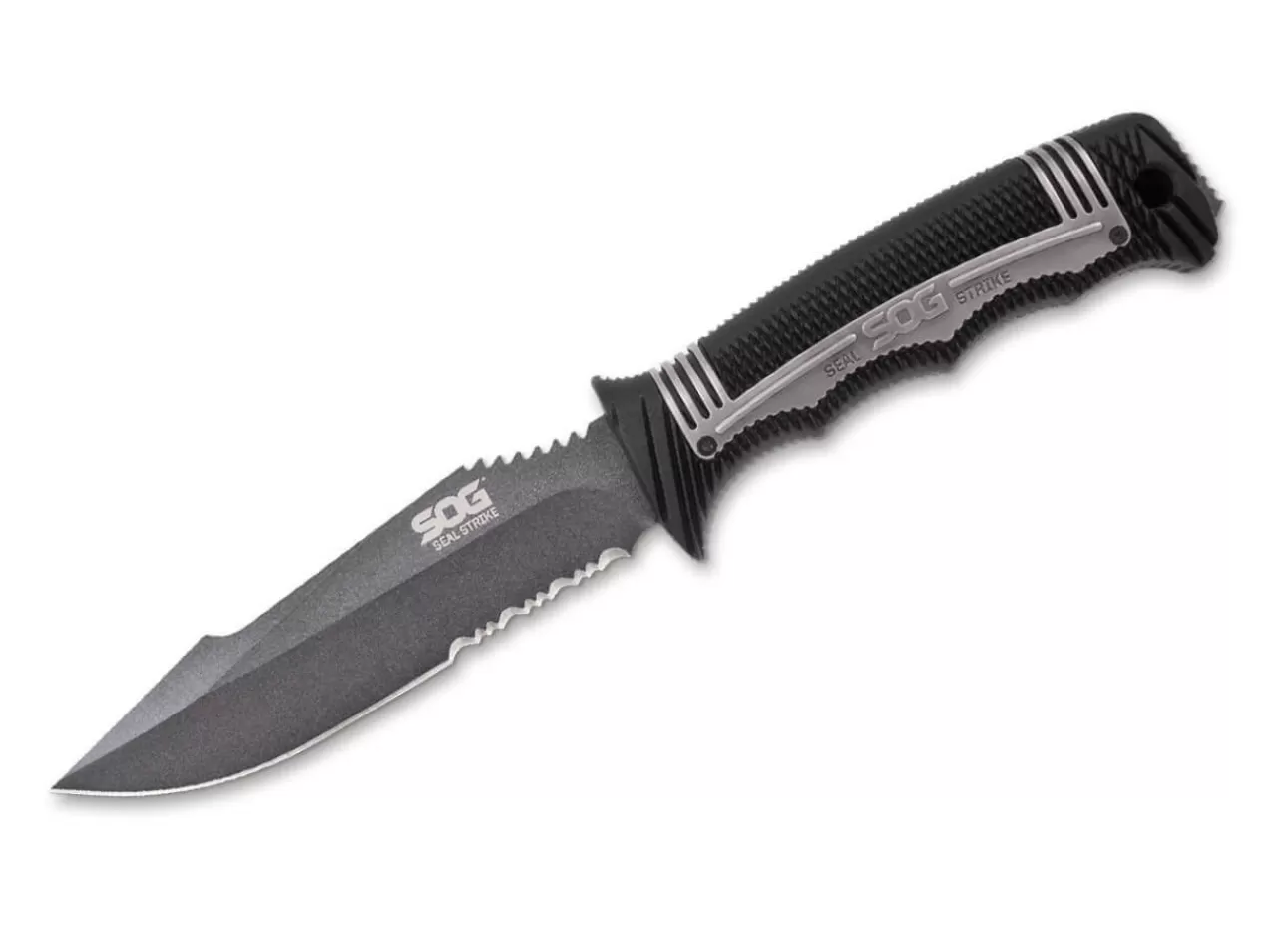 SOG Einsatzmesser<Seal Strike Gray Molded