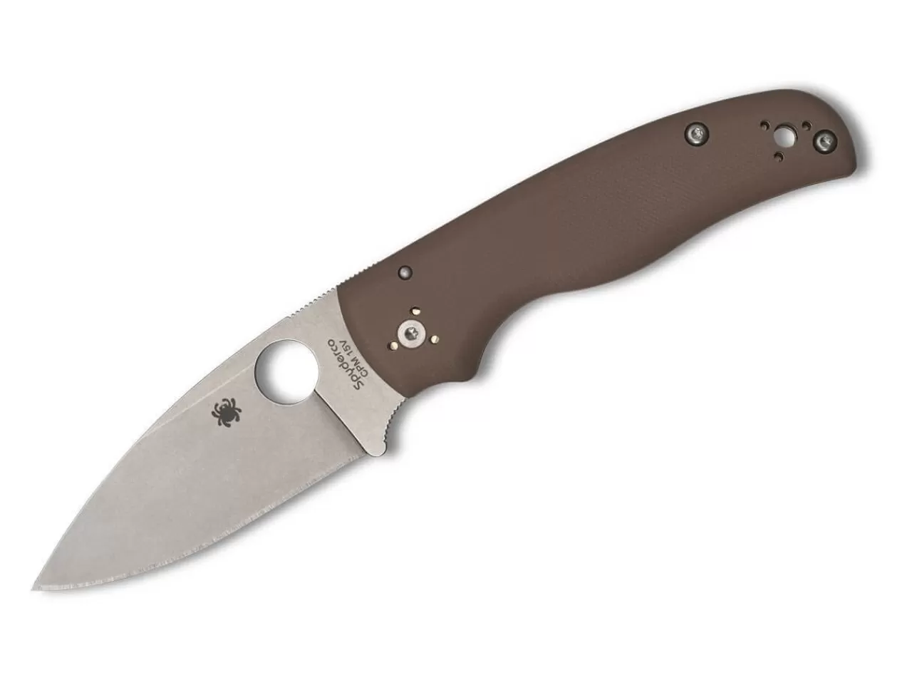 Spyderco Shaman Brown G10 Cpm-15V Sprint Run Hot