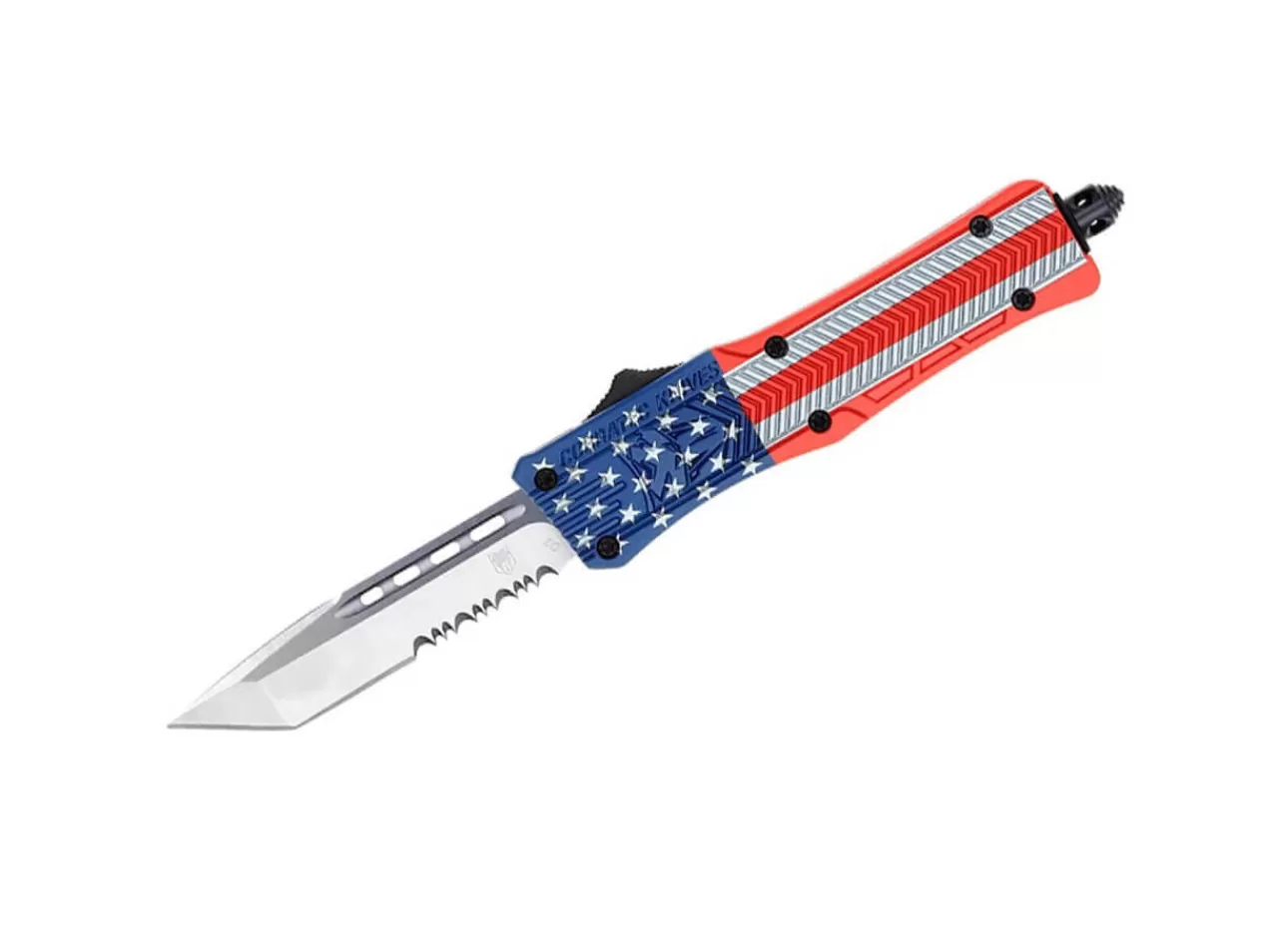 CobraTec Small Ctk-1 Cerakote American Flag Tanto Serrated New