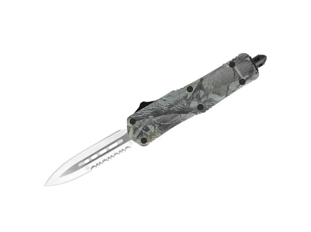 CobraTec Small Fs-3 Woodland Dagger 1-Side Serrated Outlet