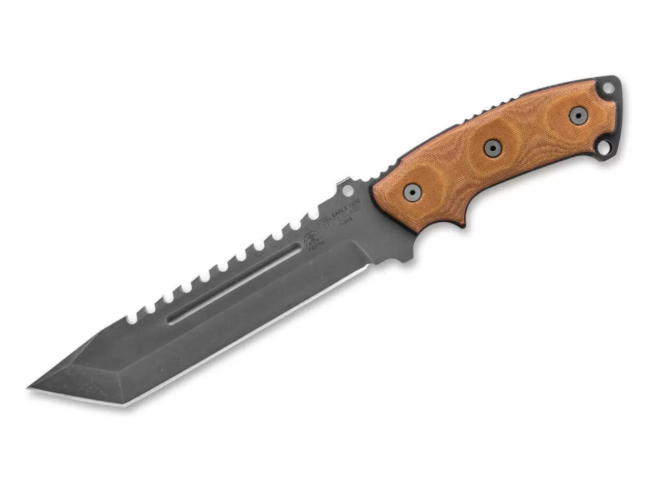 TOPS Knives Outdoormesser<Steel Eagle 107D Delta Class