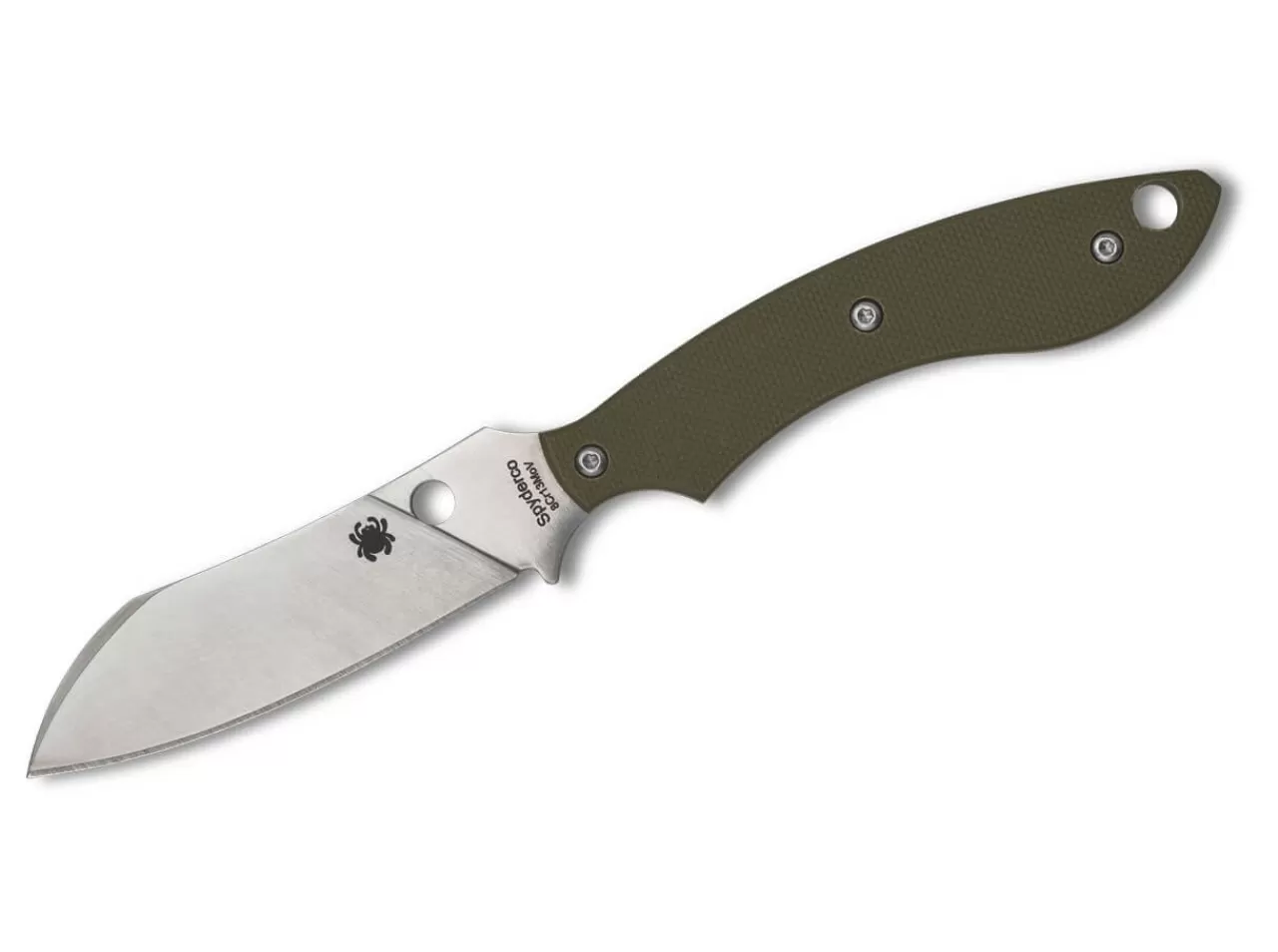 Spyderco Outdoormesser<Stok Drop Point