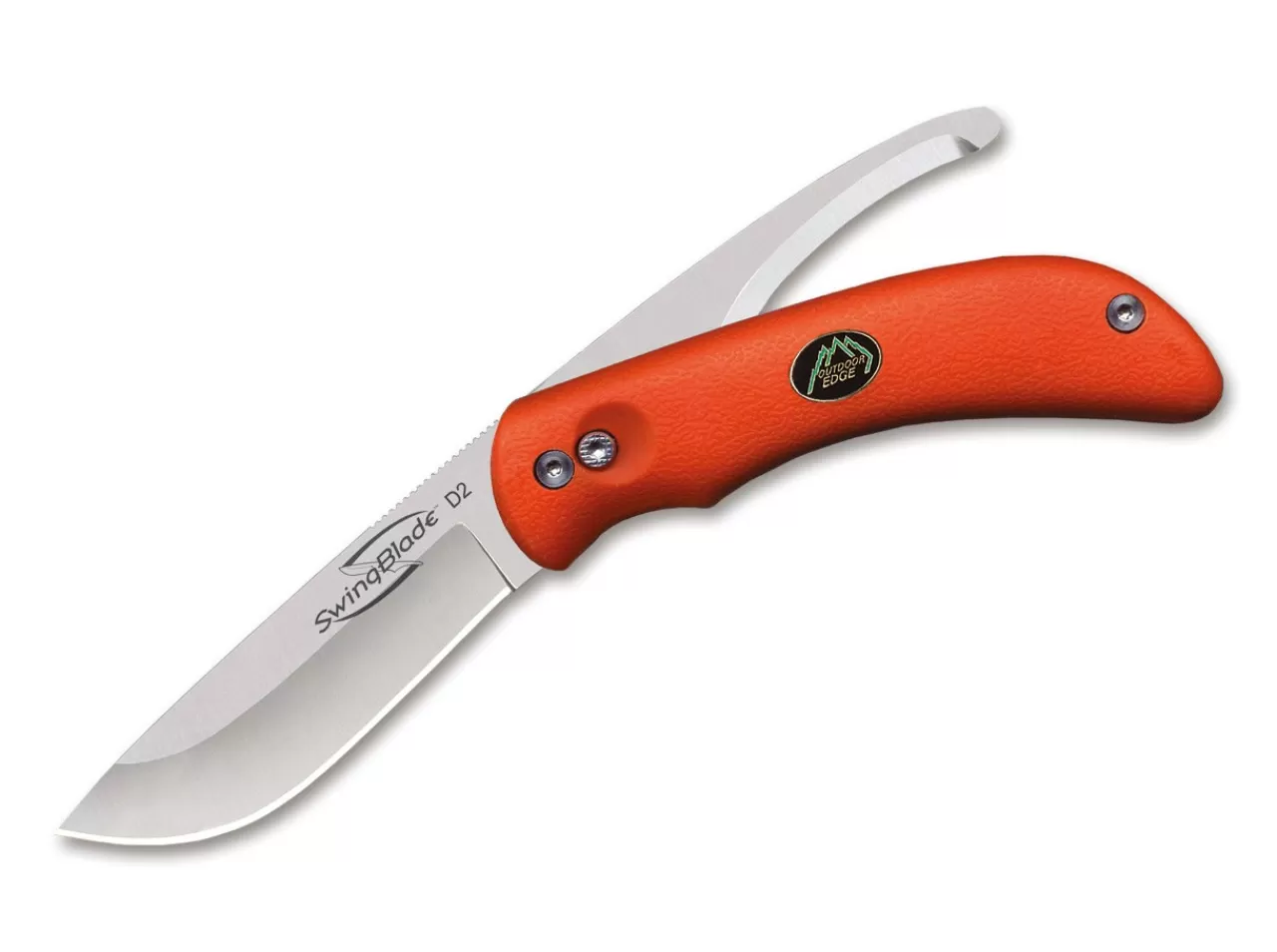 Outdoor Edge Jagdmesser<Swingblade Orange D2