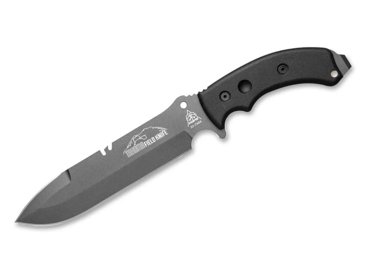 TOPS Knives Outdoormesser<Tahoma Field Knife Micarta Black