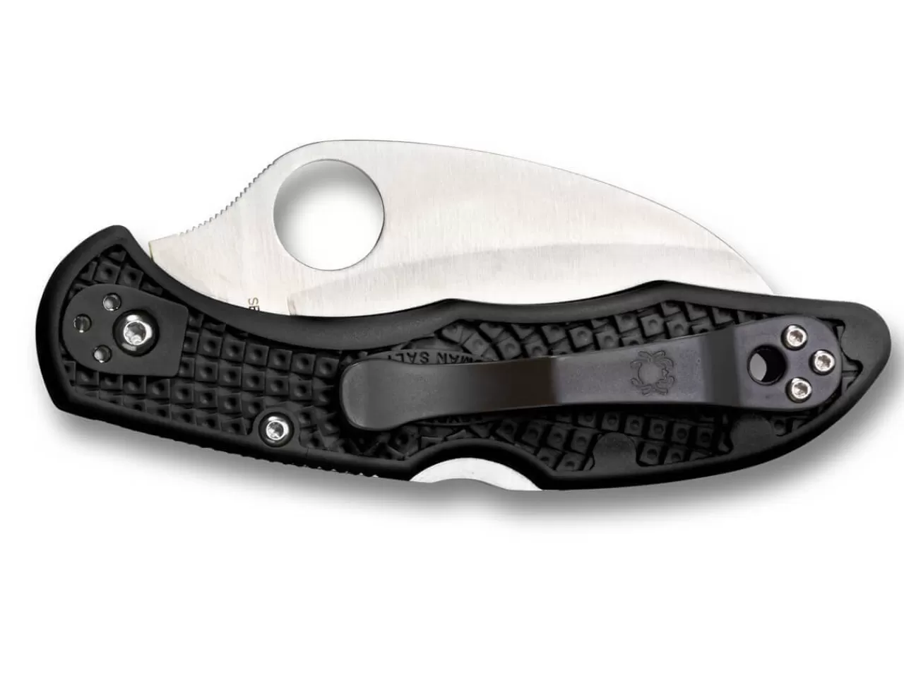 Spyderco Tasman Salt 2 Lightweight Black H1 Serrated Best