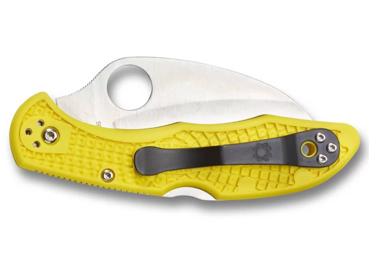 Spyderco Tasman Salt 2 Lightweight Yellow H1 Plain Outlet