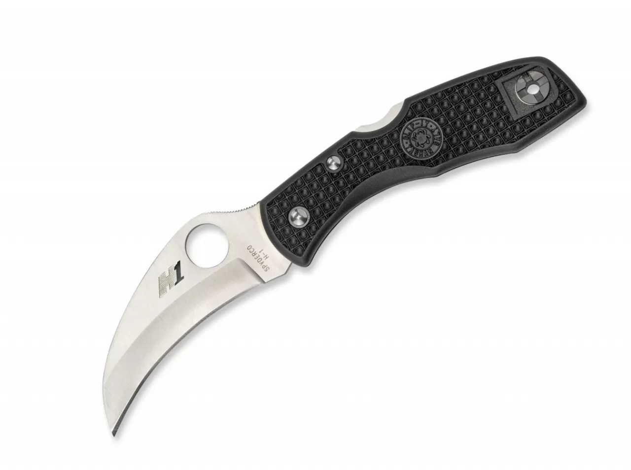 Spyderco Tasman Salt H1 Plain Black Clearance