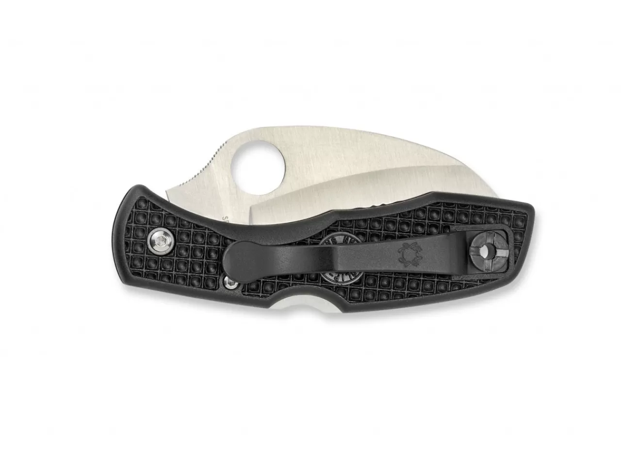 Spyderco Tasman Salt H1 Plain Black Clearance