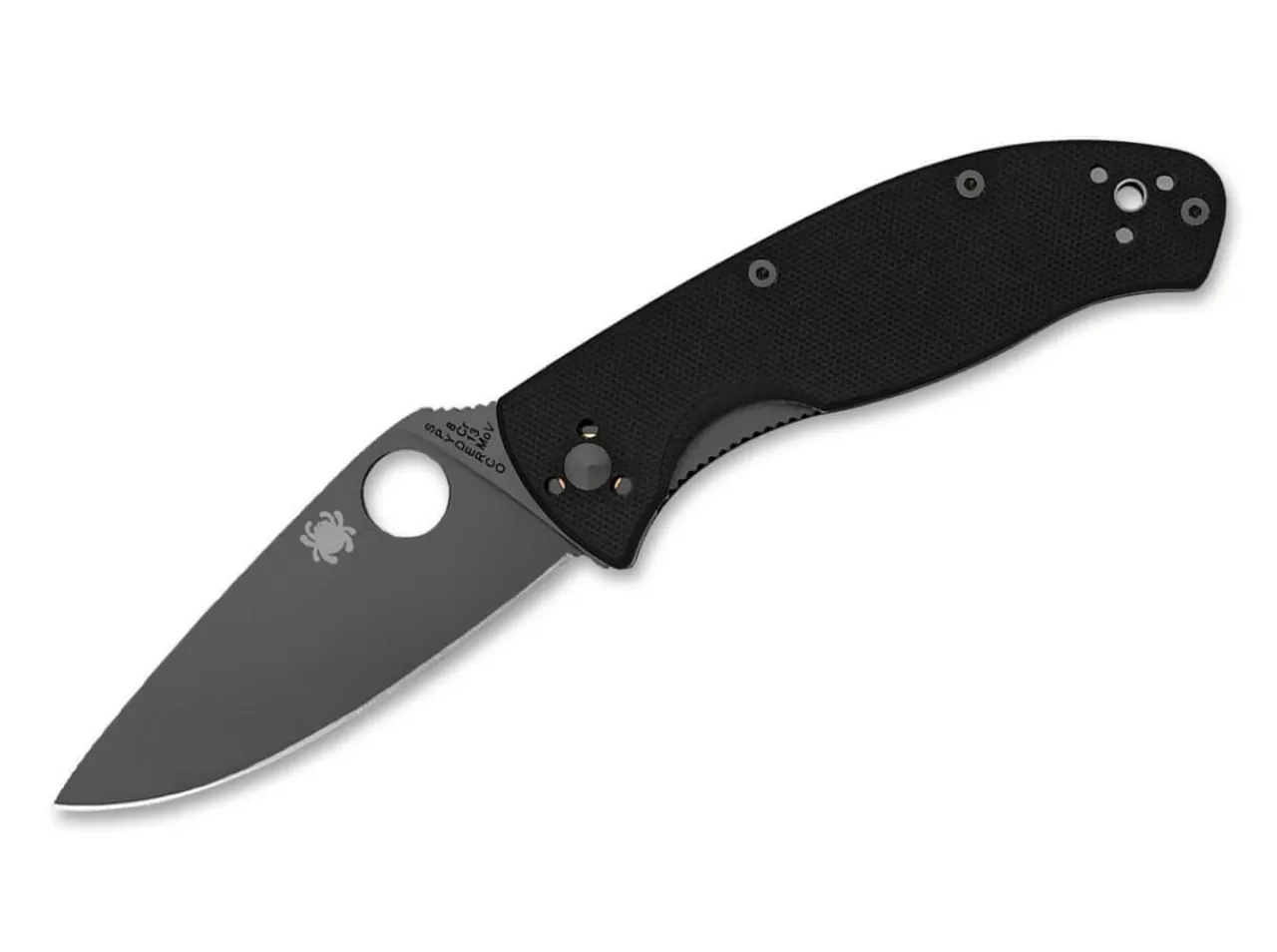 Spyderco Tenacious Black Plain Fashion