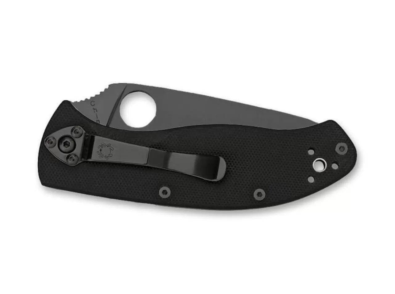 Spyderco Tenacious Black Plain Fashion