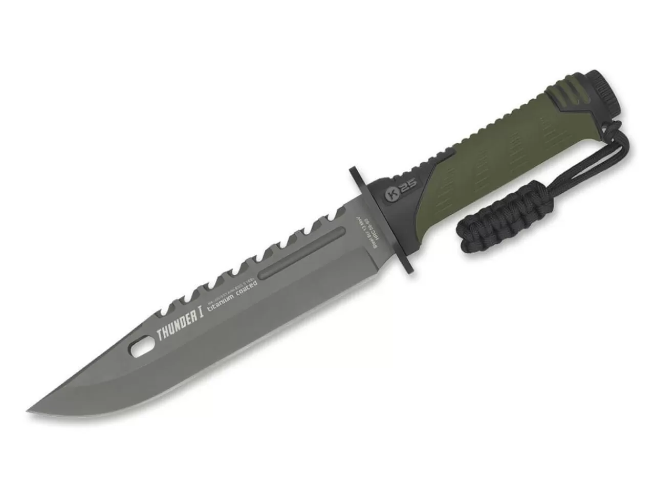 K25 Outdoormesser<Thunder I Od Green