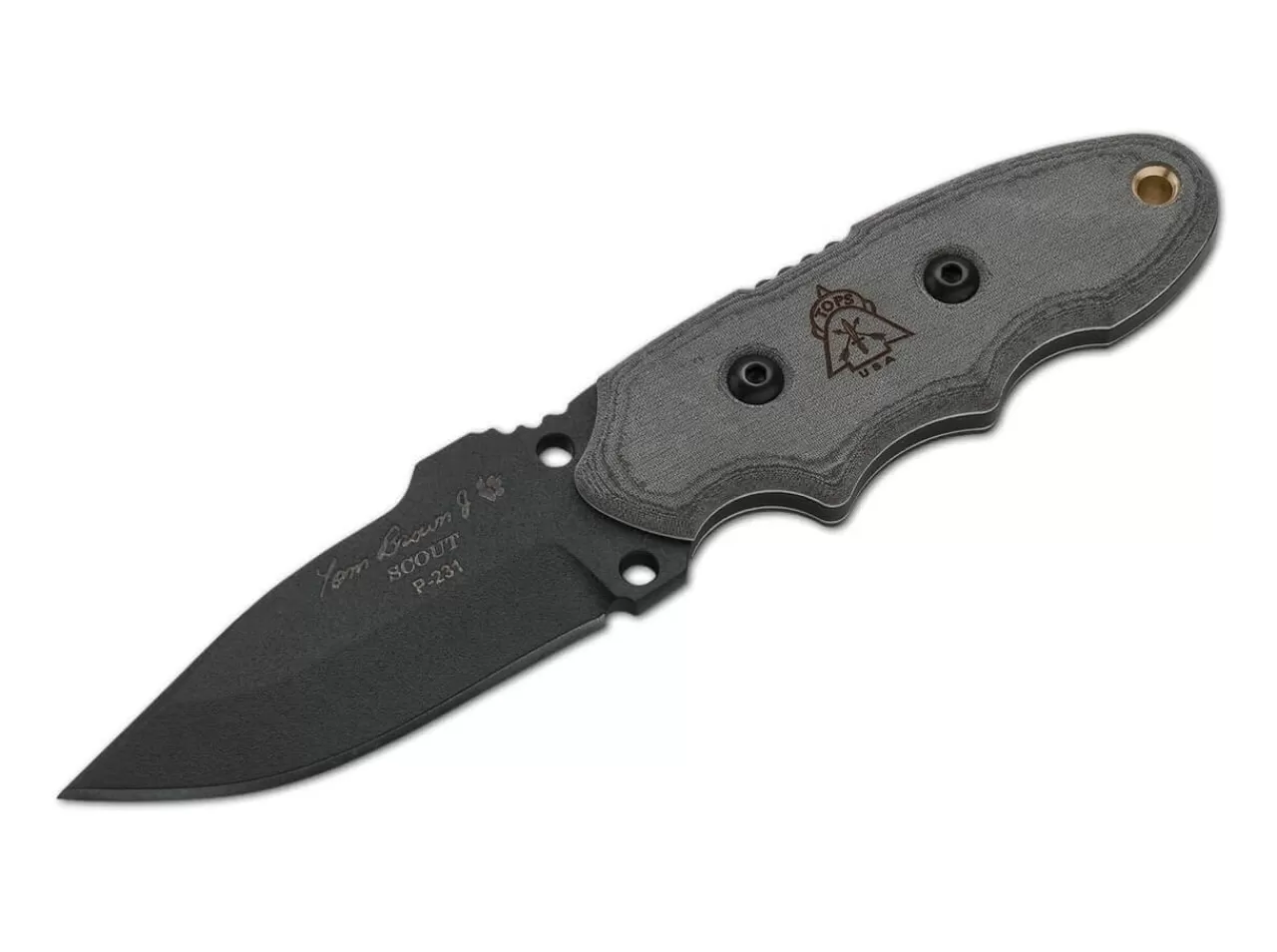 TOPS Knives Outdoormesser<Tom Brown Scout